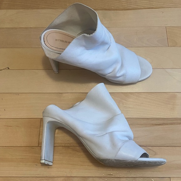 NICHOLAS KIRKWOOD D’ARCY MULES WHITE - Picture 6 of 6